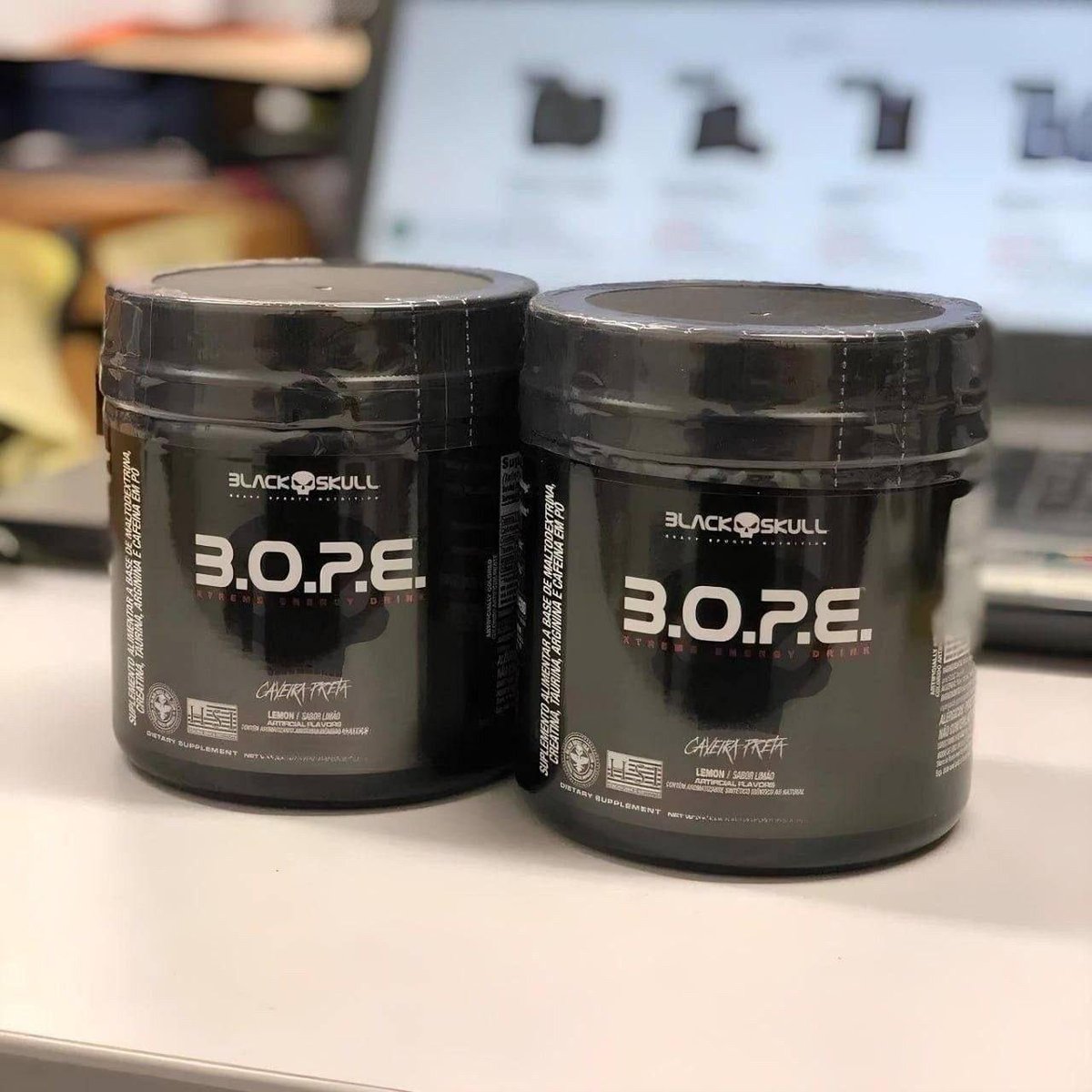 Pré Treino B.O.P.E. 300g Black Sku ll