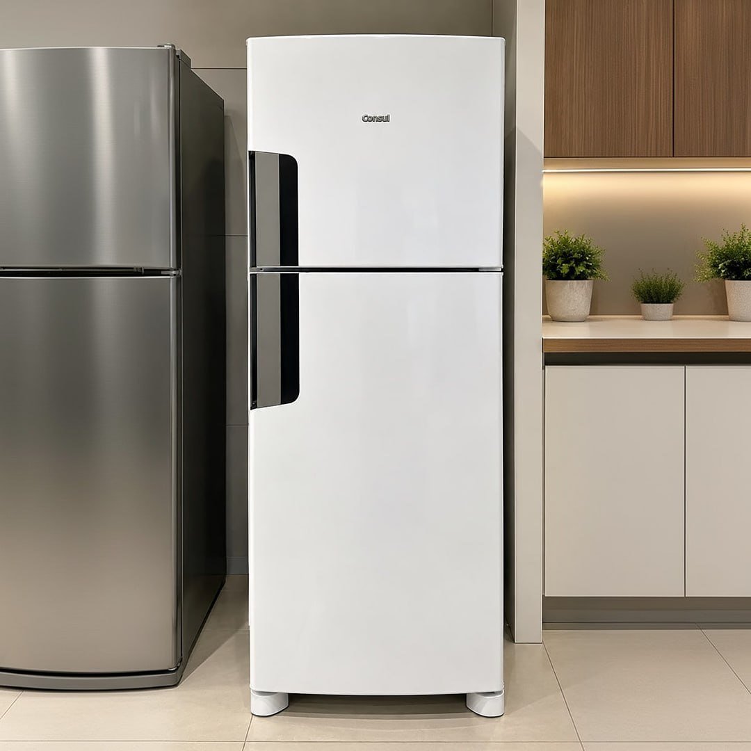 Geladeira Consul Frost Free 377 Litros Duplex Branca - CRM44MB