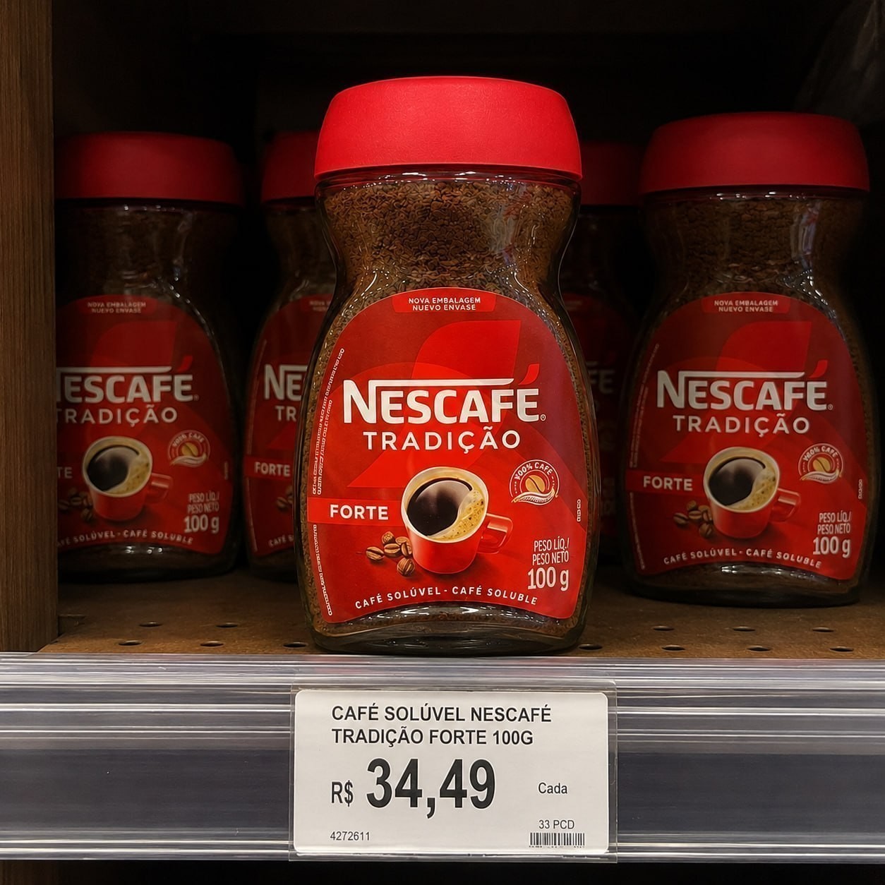 Nescafé Café Solúvel Tradição 100G
