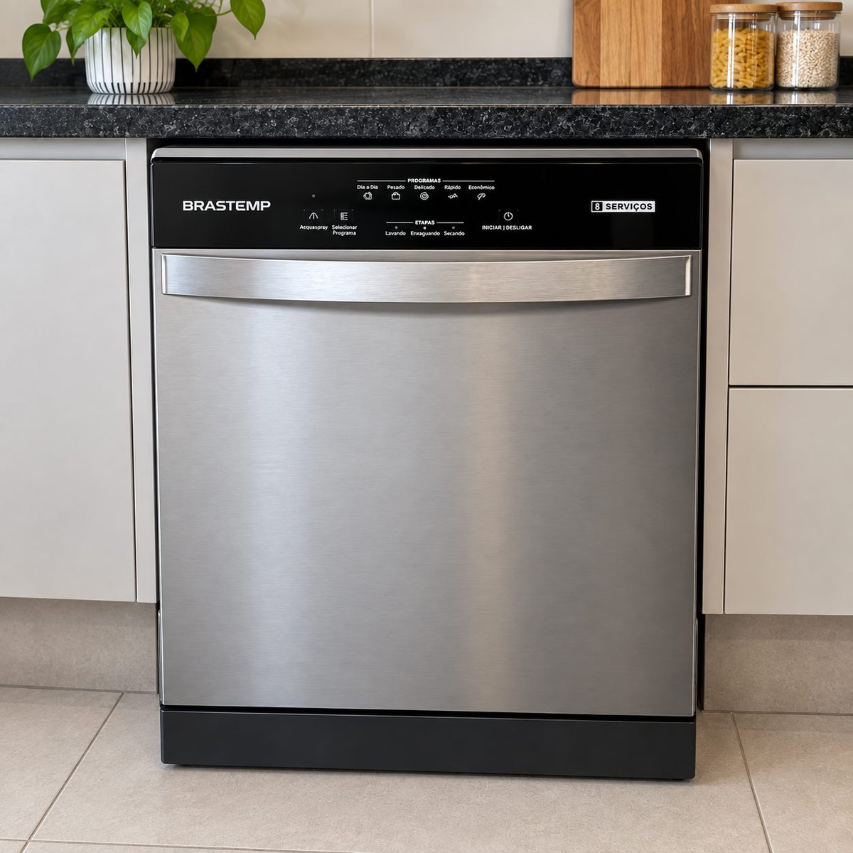 Lava-louças Brastemp 8 Serviços Blf08