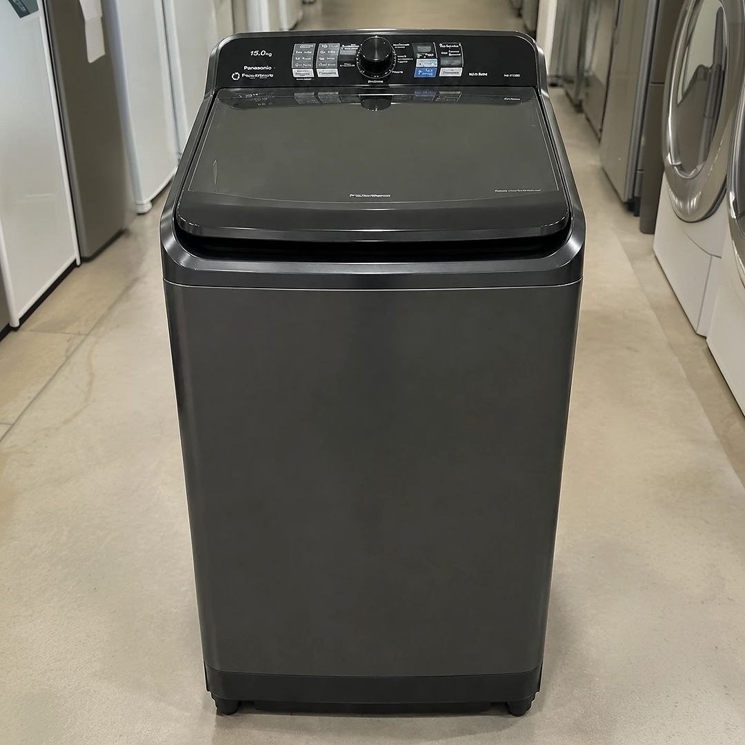 Máquina de Lavar Panasonic 15kg Titânio 220v NA-F150B1T