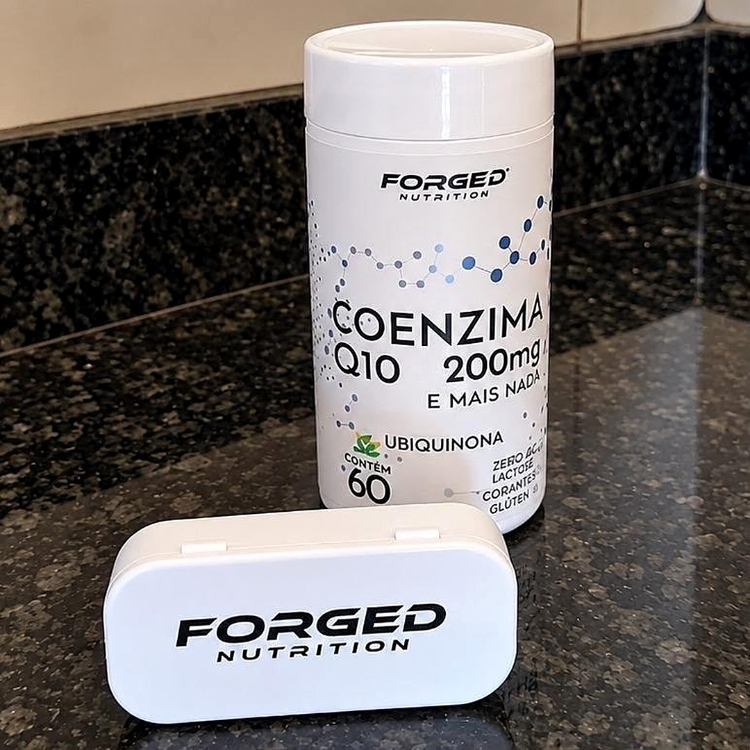🧬 Coenzima Q10 200mg 60 Cápsulas Forged Nutrition