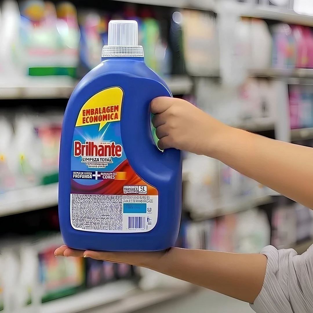 Sabão Líquido Brilhante Limpeza Total 5L