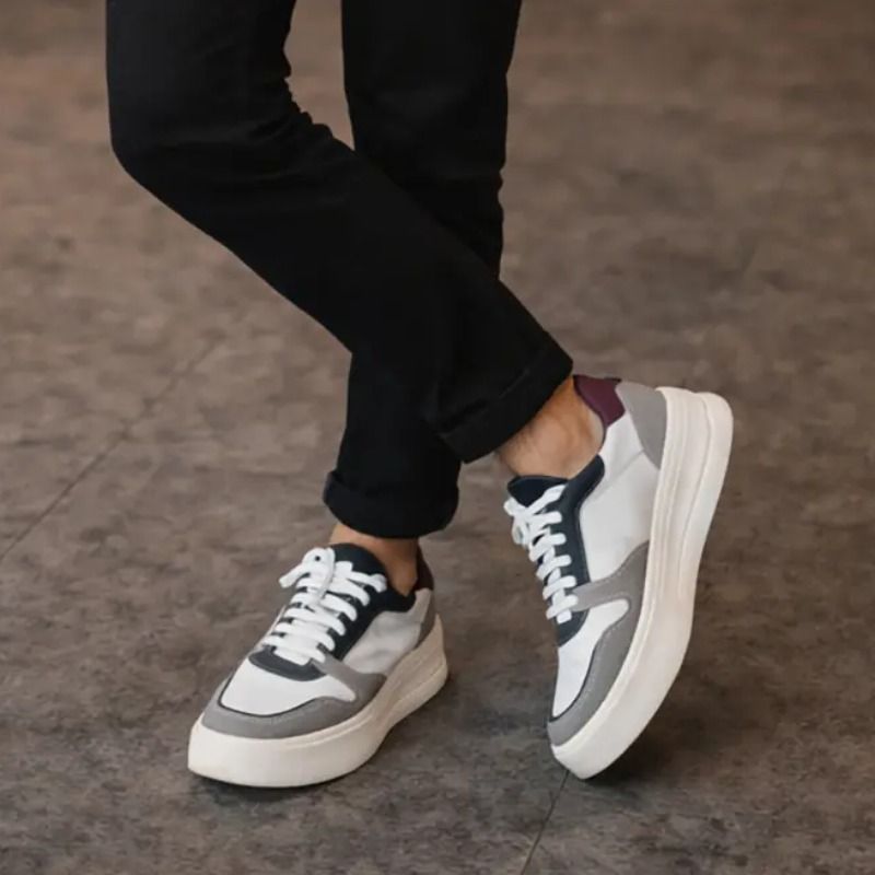 Tênis Masculino Couro Legítimo Premium Forrado Solado Leve (38 a 44)