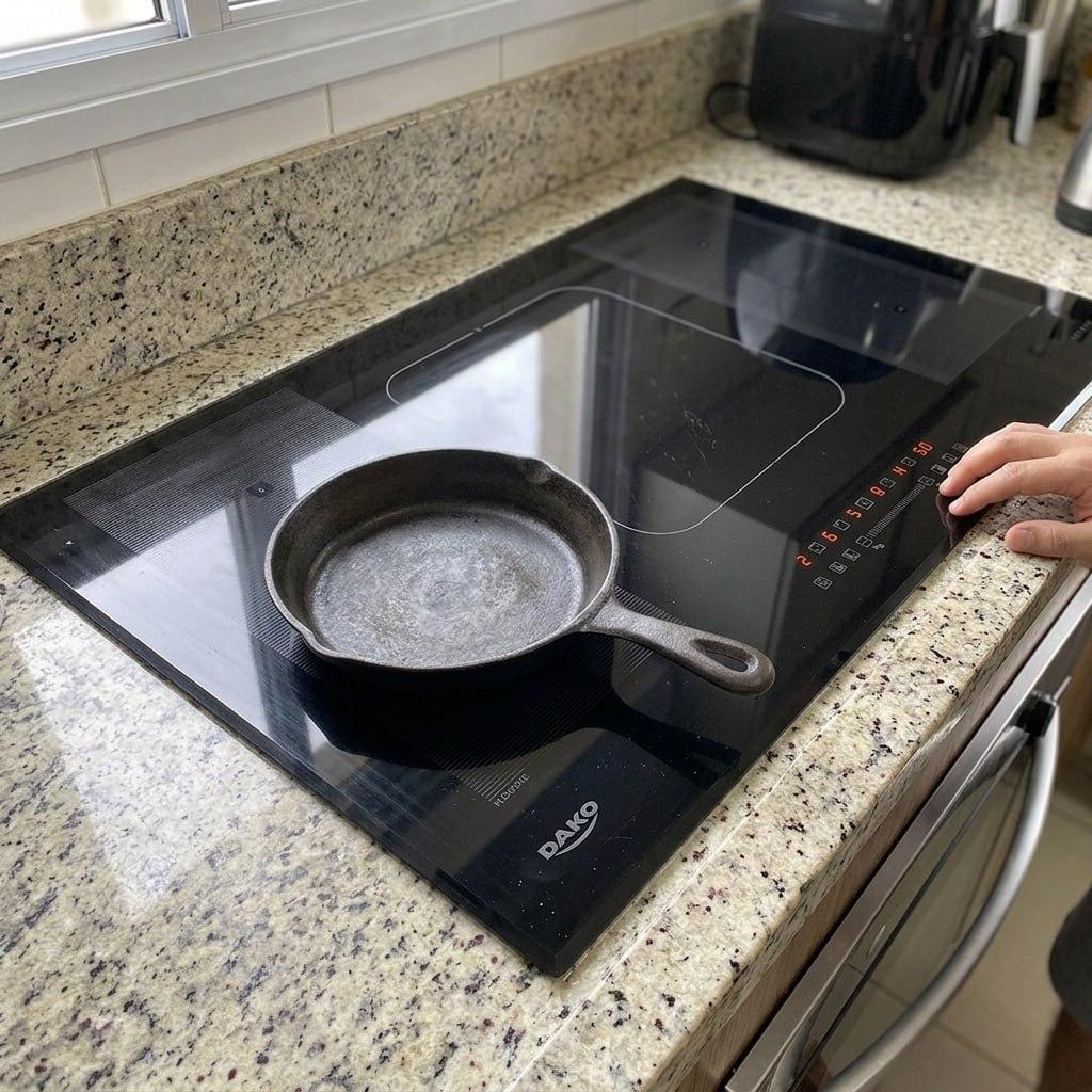 Cooktop de Indução 5 Bocas Dako Select com 2 Zonas Flexíveis