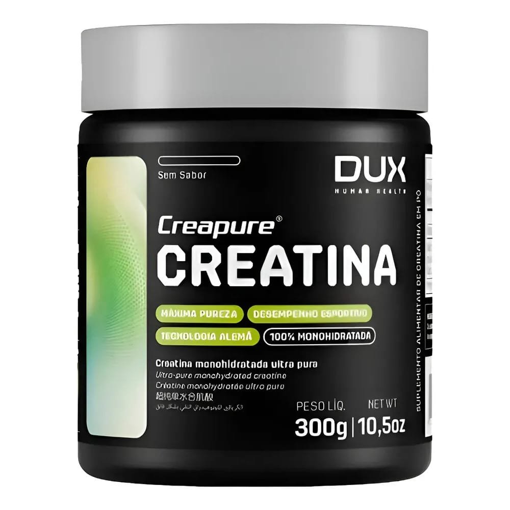 Creatina 100% Creapure 300g Natural - Dux Human Health Sem Sabor
