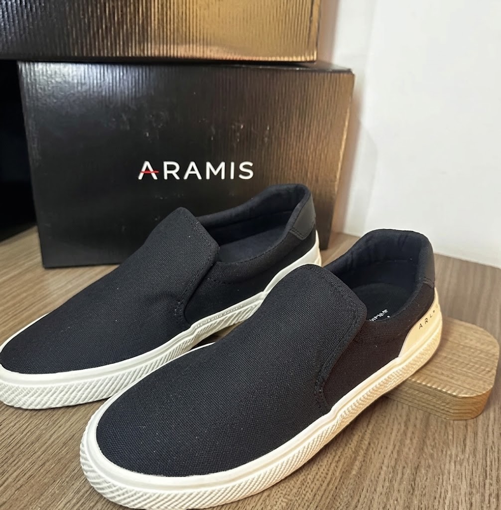 Tênis Masculino Casual Aramis Daily Slip Confortável Moderno Bege (37 ao 44)