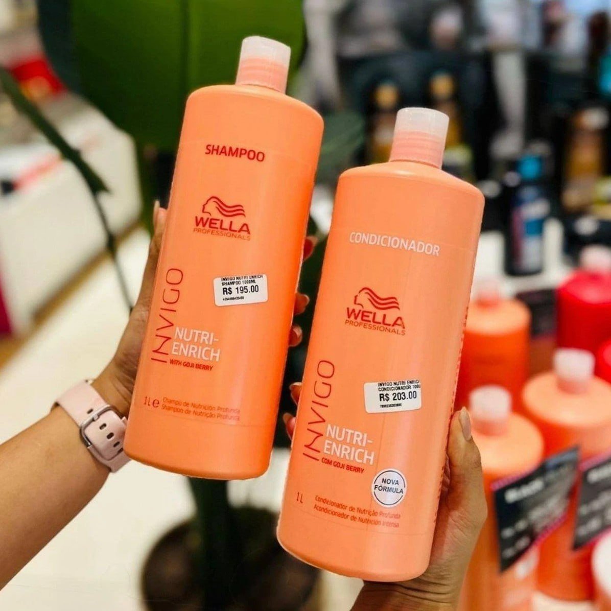 🧴 Kit Wella Professionals Invigo Nutri-Enrich Salon Duo