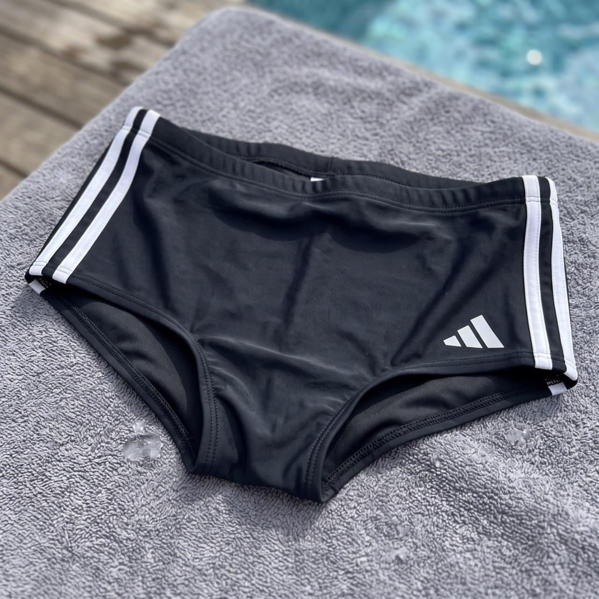 Sunga Adidas 3 Listras - Preto