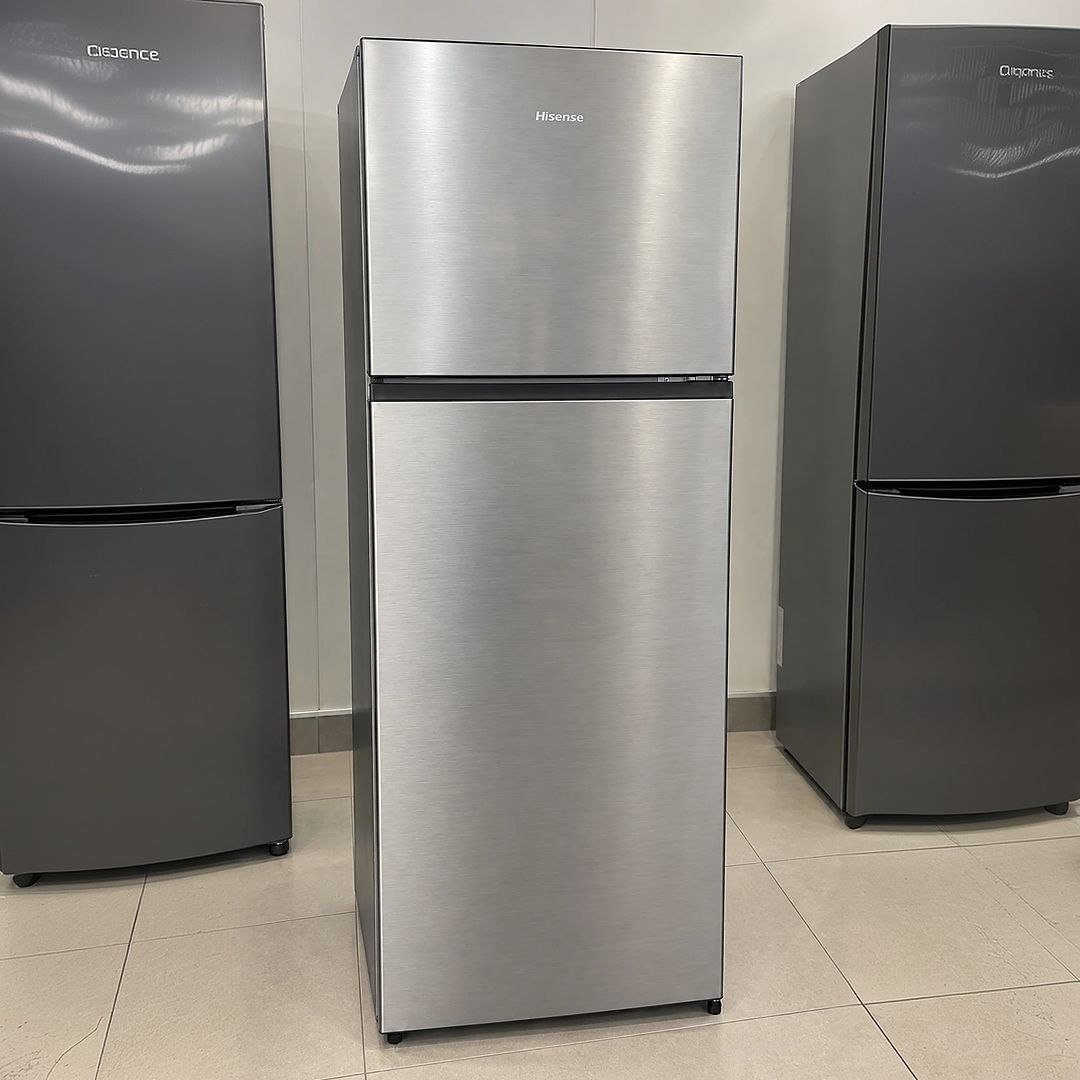 Geladeira Hisense Duplex Inox 381L Inverter Frost Free RT3N375 220V