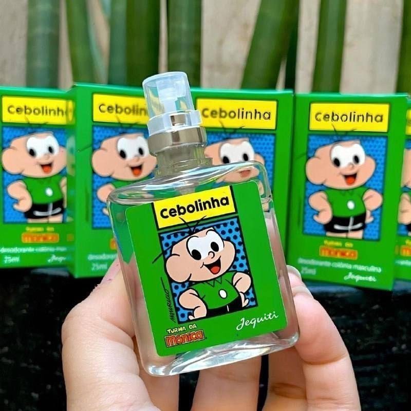 Perfumes Colônia Miniatura Cebolinha Turma Da Mônica Jequiti 25ml