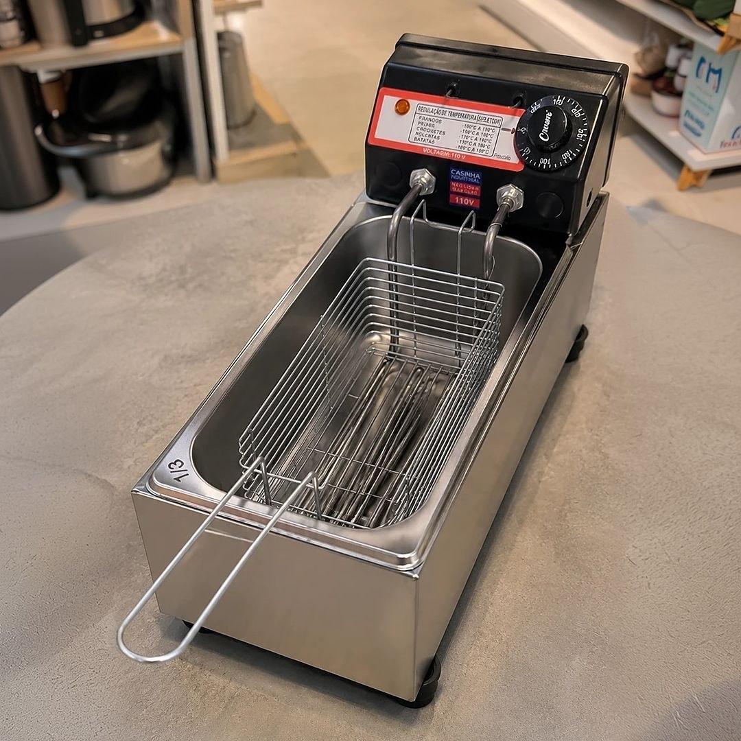 Fritadeira Elétrica Industrial Econômica Cuba 3L 110V