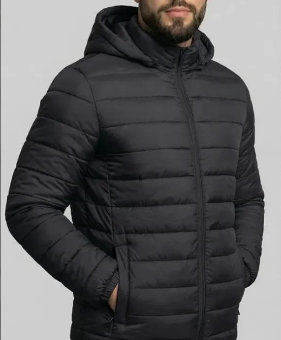 Jaqueta Masculina Puffer Bobojaco Nylon Frio Inverno Luxo