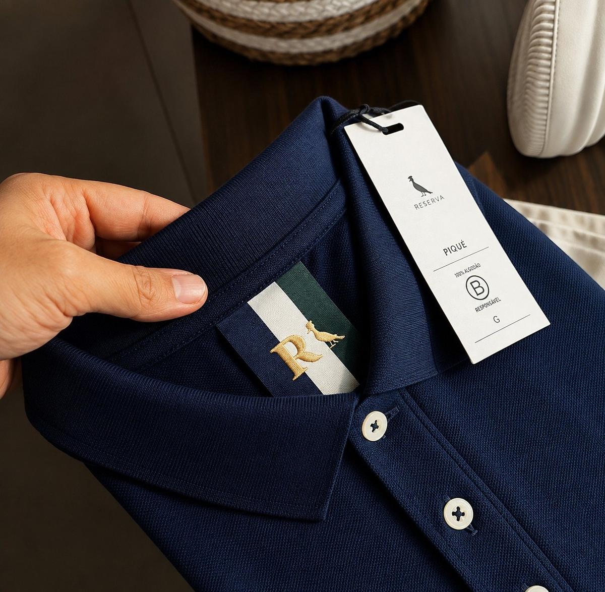 Camisa Polo Reserva Essence Básica