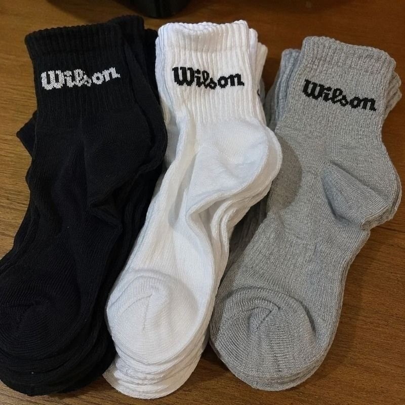 Kit 9 Pares Meias Wilson Cano Médio Masculino Adulto (38 ao 43)
