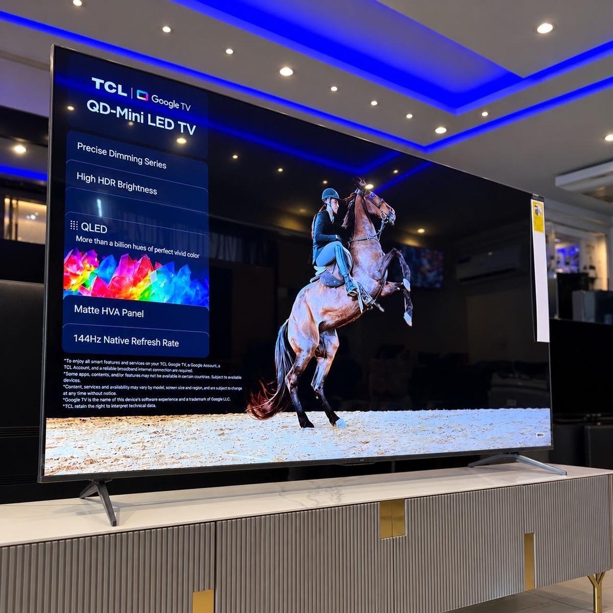 Smart TV TCL 65” QD-Mini LED 4K HDR10+