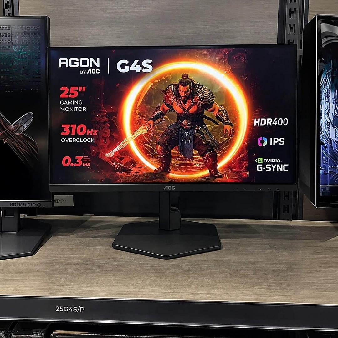 Monitor Gamer AOC AGON G4S 25" 310Hz 0.3ms HDR400 IPS