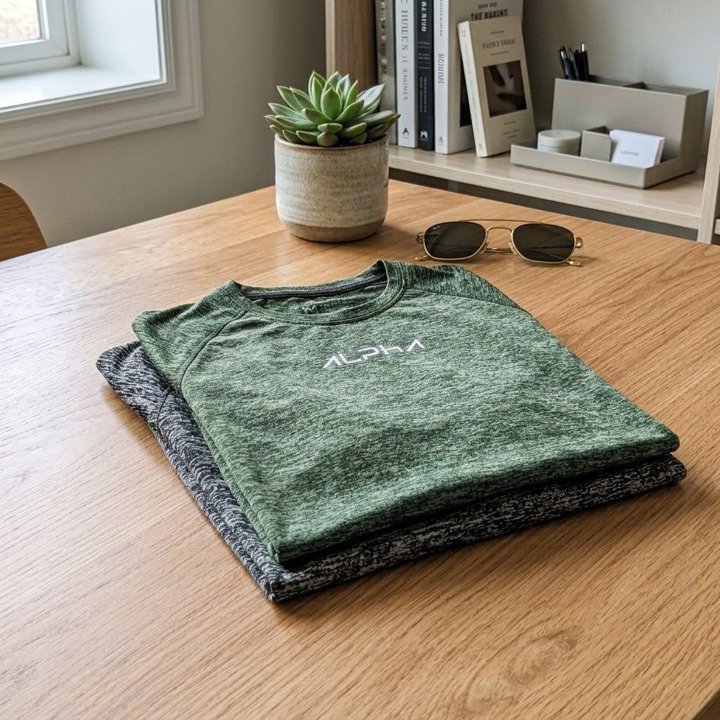 Kit 2 Camisetas New Fluid Masculina Dry Alpha