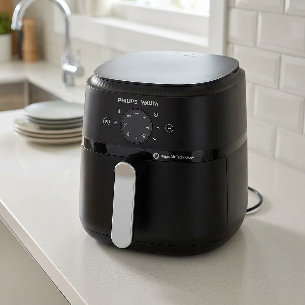 Fritadeira Air Fryer Digital Philips Walita 6,2L 110V NA239