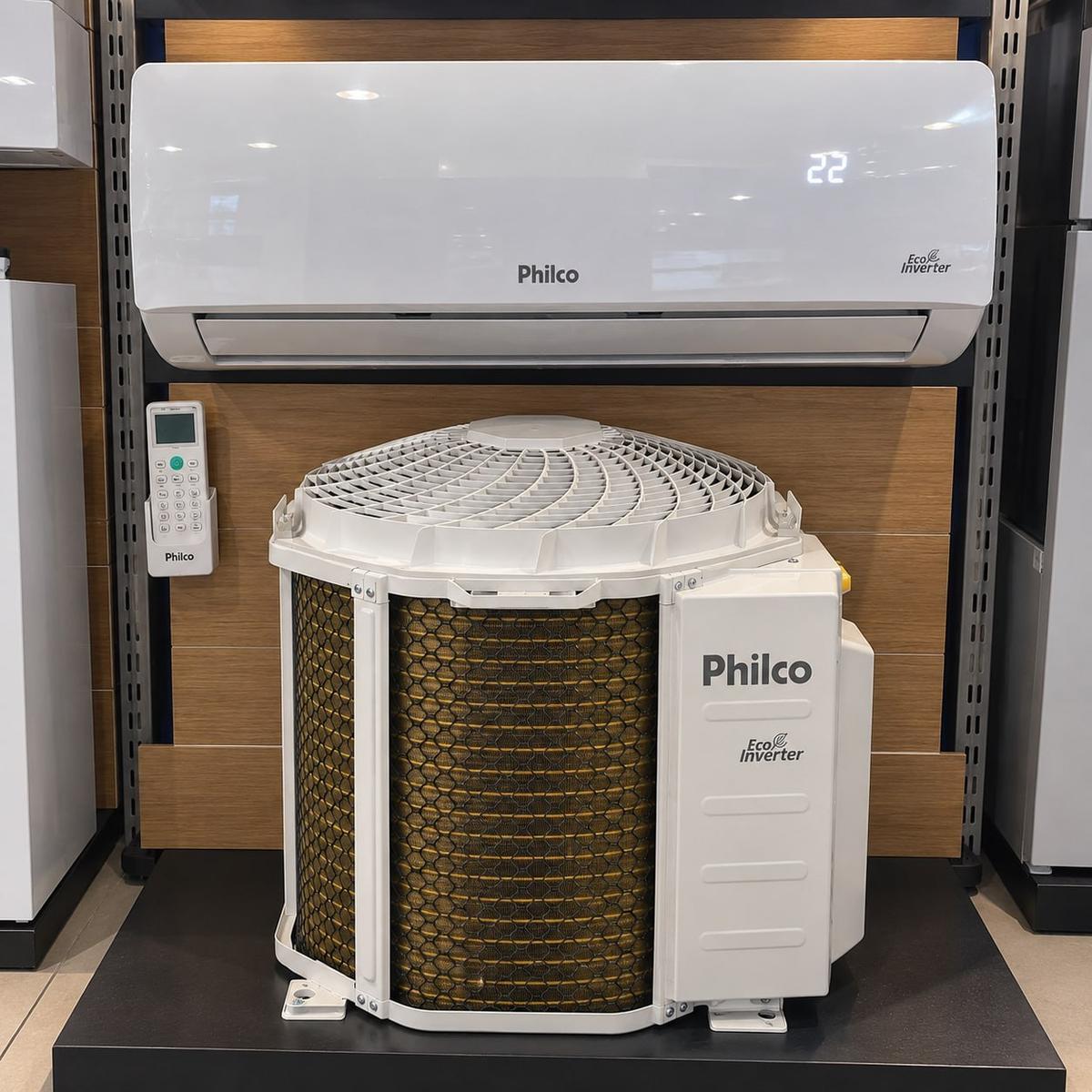 Ar Condicionado Split Hi Wall Eco Inverter Pac9fc Philco 9.000 Btus Frio R-32