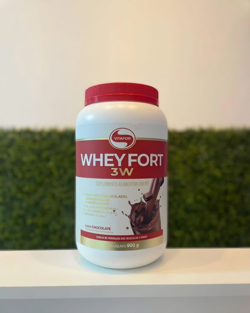 Whey Fort 3w Baunilha 900g Vitafor Baunilha