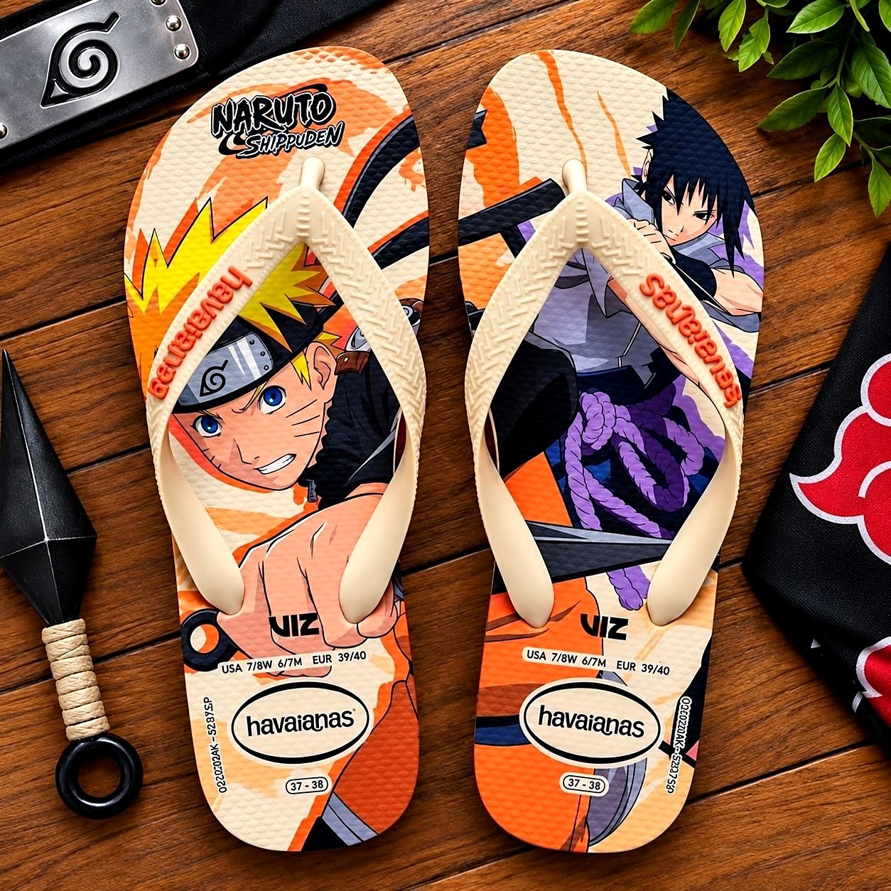 🩴 Chinelo Havaianas Naruto Shippuden Akatsuki