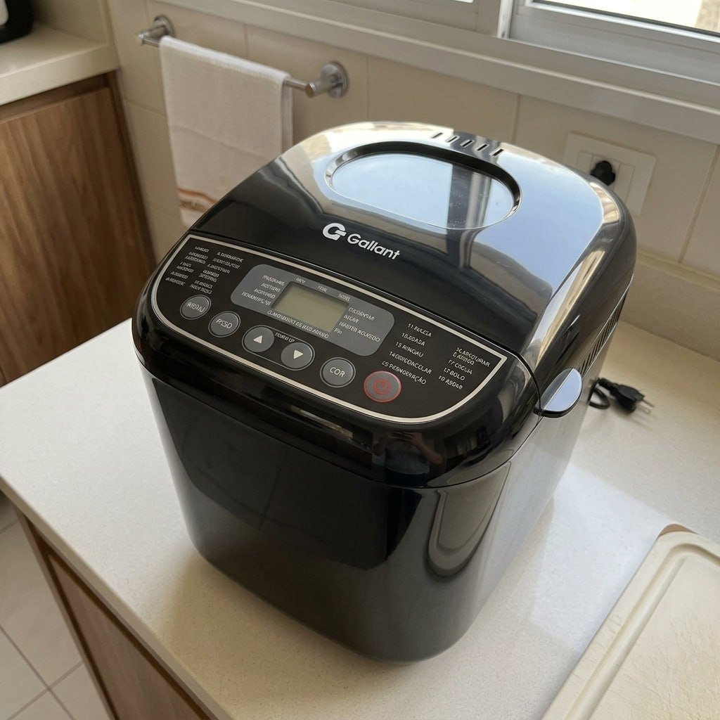 Panificadora 19 Programas Gallant 600w Preta