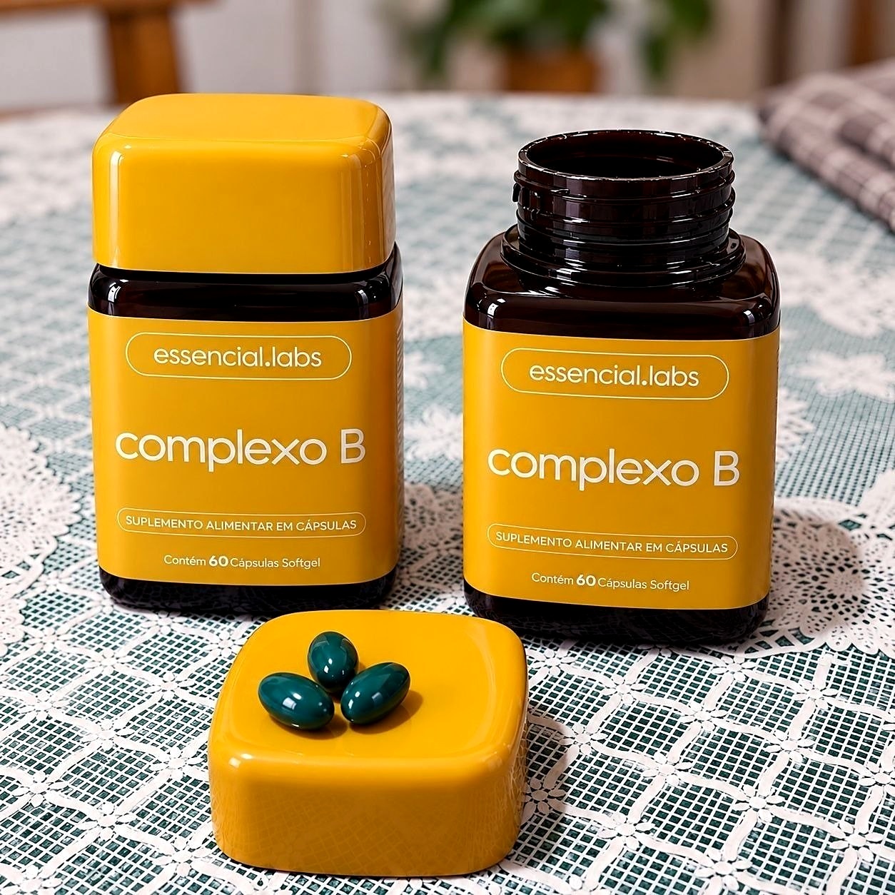 💊 Complexo B Softgel 60 Cápsulas