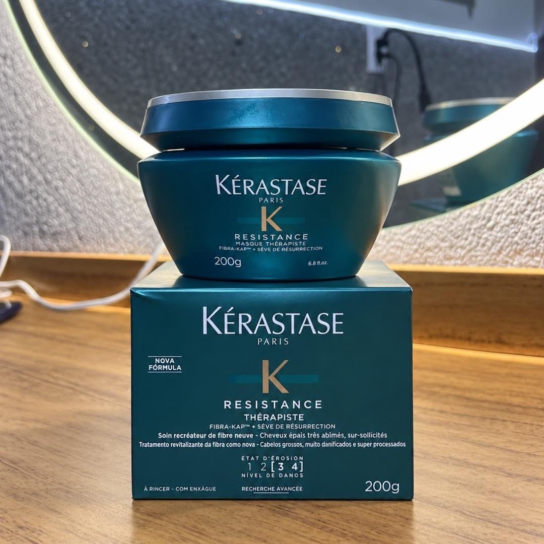 Máscara Kérastase Resistance Masque Therapiste 200g