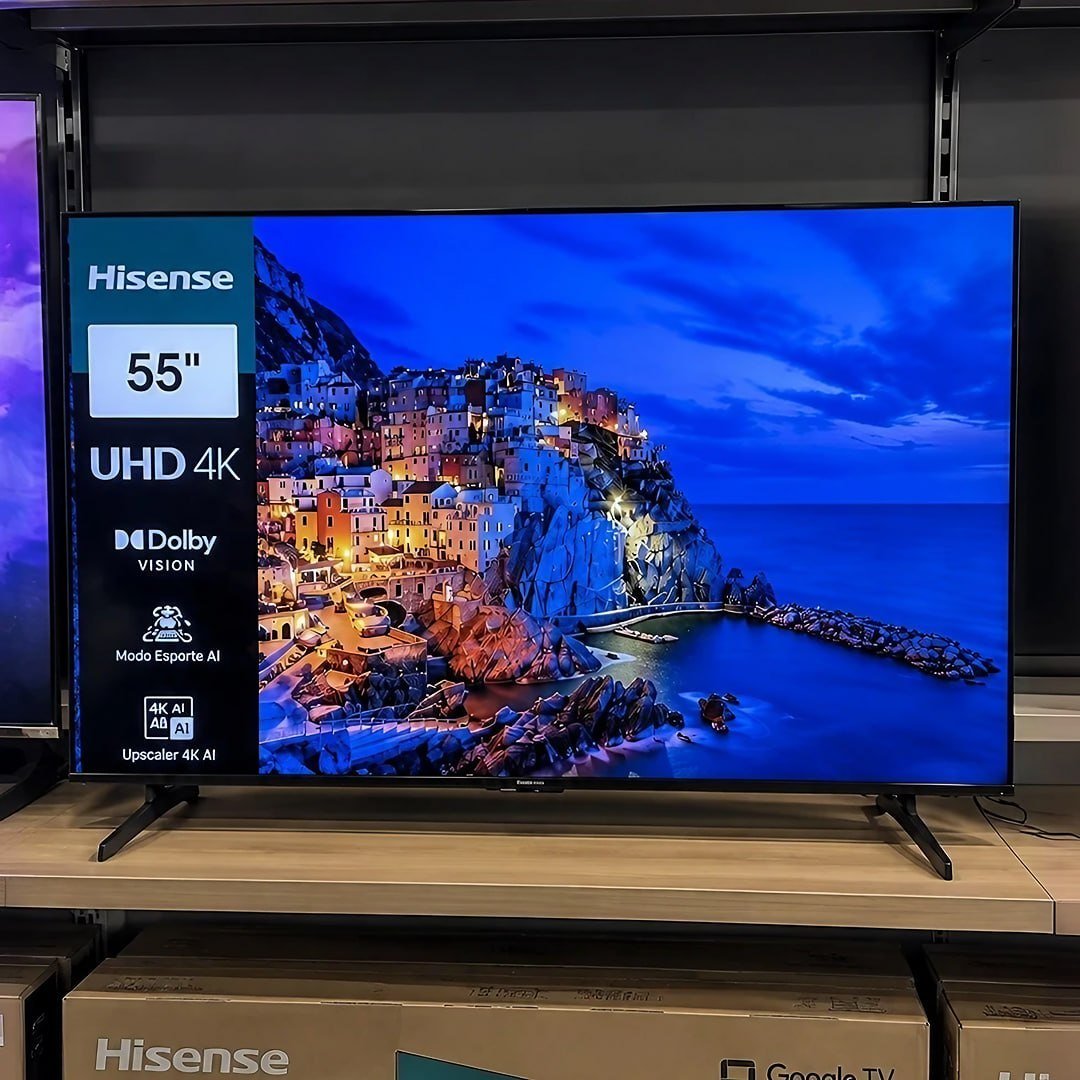 Hisense Smart TV 4K 55 Polegadas 55A6NV