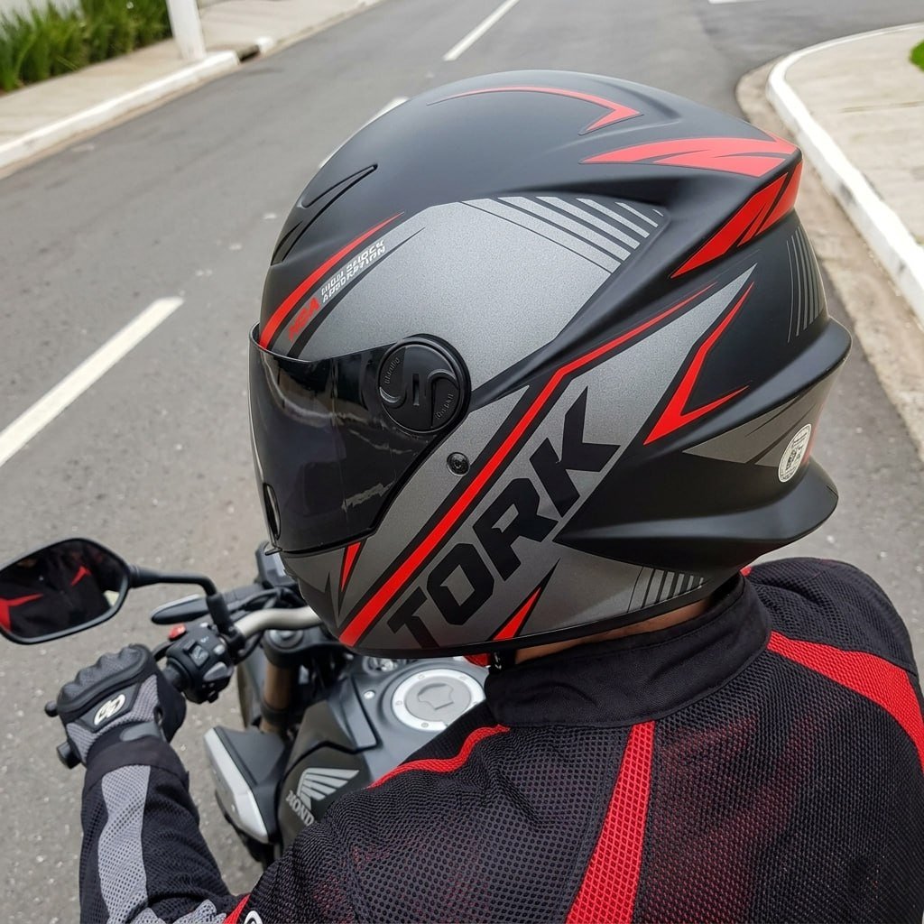 Capacete Moto Pro Tork Fechado Viseira Fumê Street