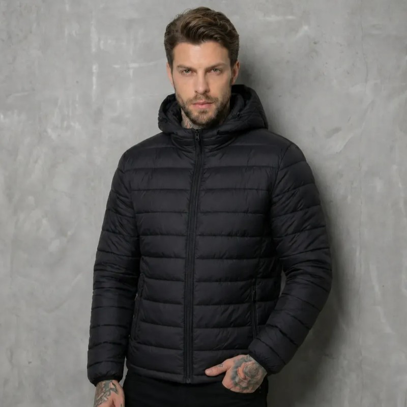 Jaqueta Puffer De Frio Intenso Blusa Impermeável Inverno
