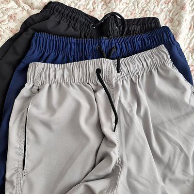 Kit 3 Short Bermuda Masculino Elastano Academia Casual Bolso (P ao GG)