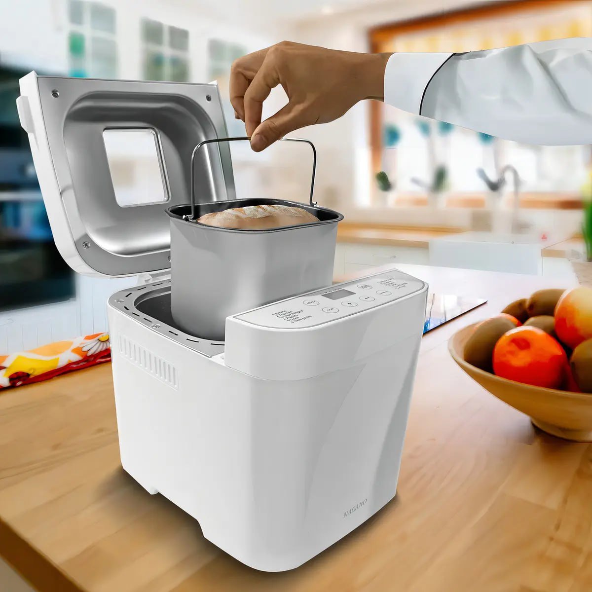 Máquina Fazer Pão Panificadora Domestica 550w 12 Programas