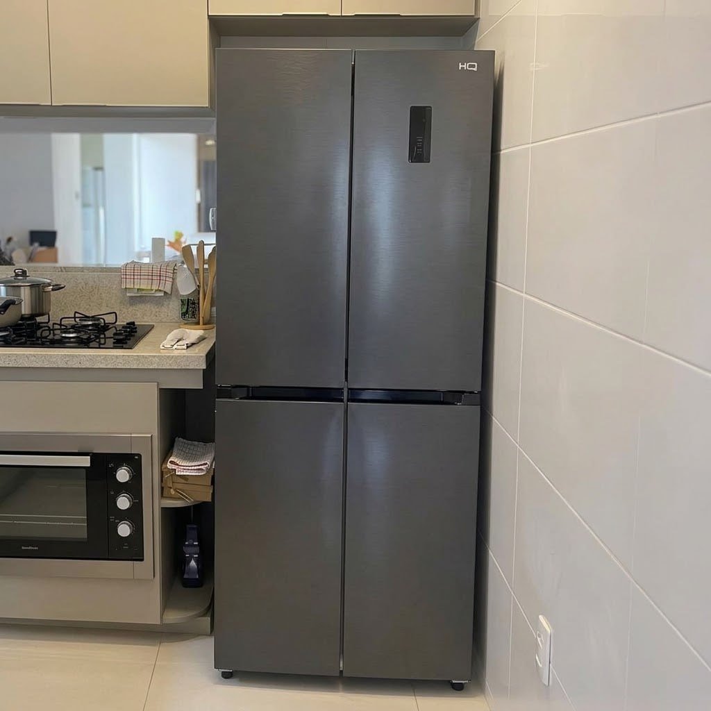 Geladeira Refrigerador HQ Frost Free Multidoor 426 Litros Prata HQ-426MDFF (127V)