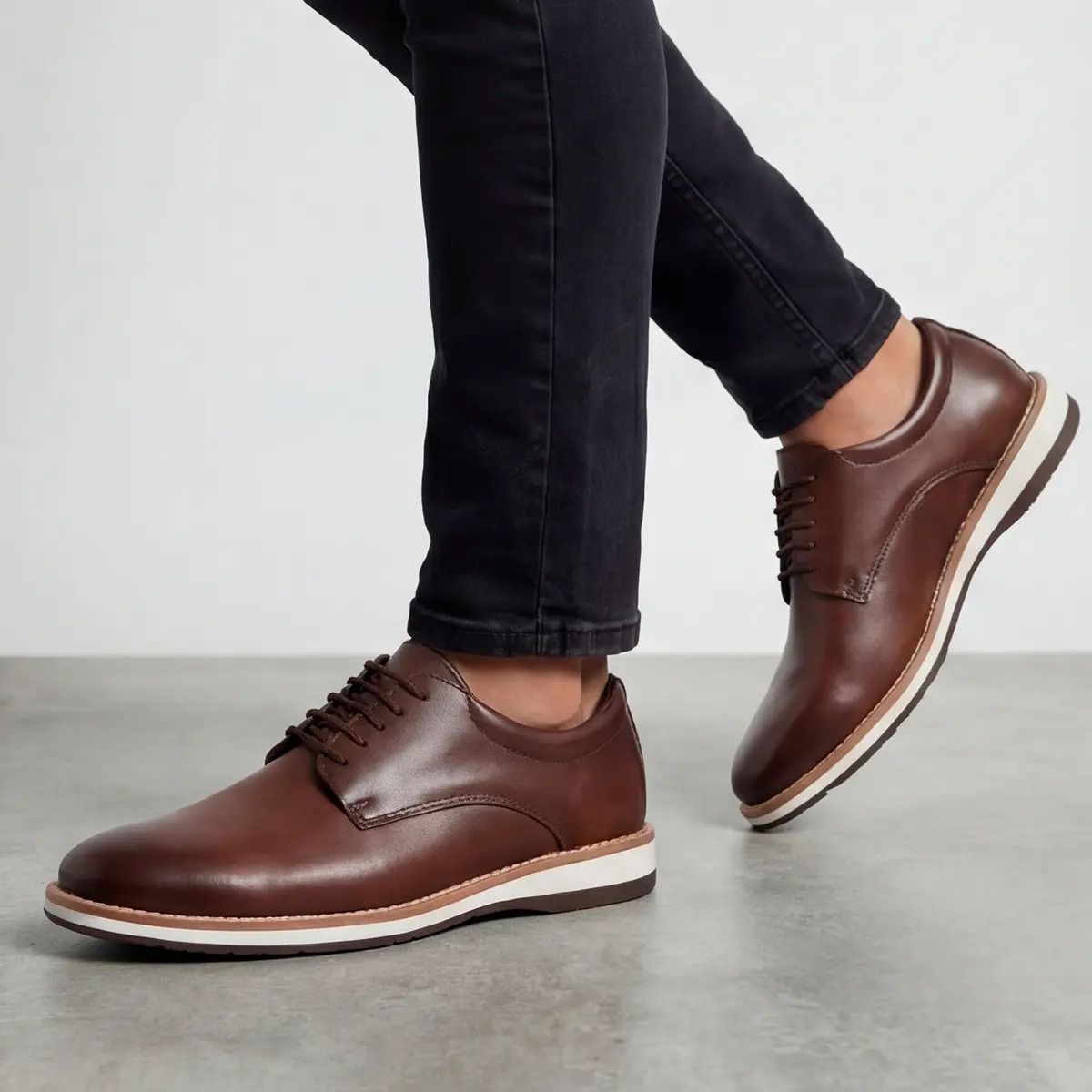 Sapato Social Masculino Casual Oxford Preto Marrom Trabalho (37 ao 44)
