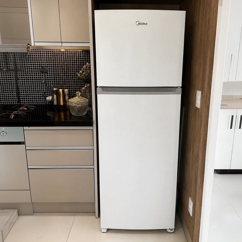 Geladeira Duplex 294l Cycle Defrost Branca Midea Cor Branco 127V