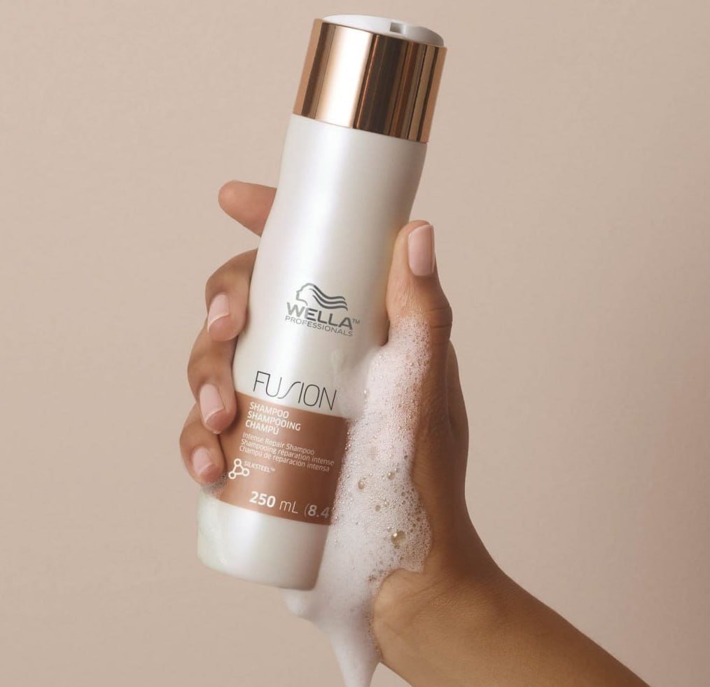 LINHA FUSION DA WELLA, perfeito para cabelos secos