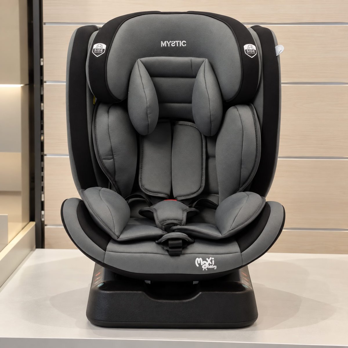 Cadeira Infantil Bebê Conforto 0-36kg Mystic Cinza Maxi Baby