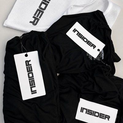 Kit 3 Camisetas Light T-shirt Insider Preto Lisa (PP ao G)
