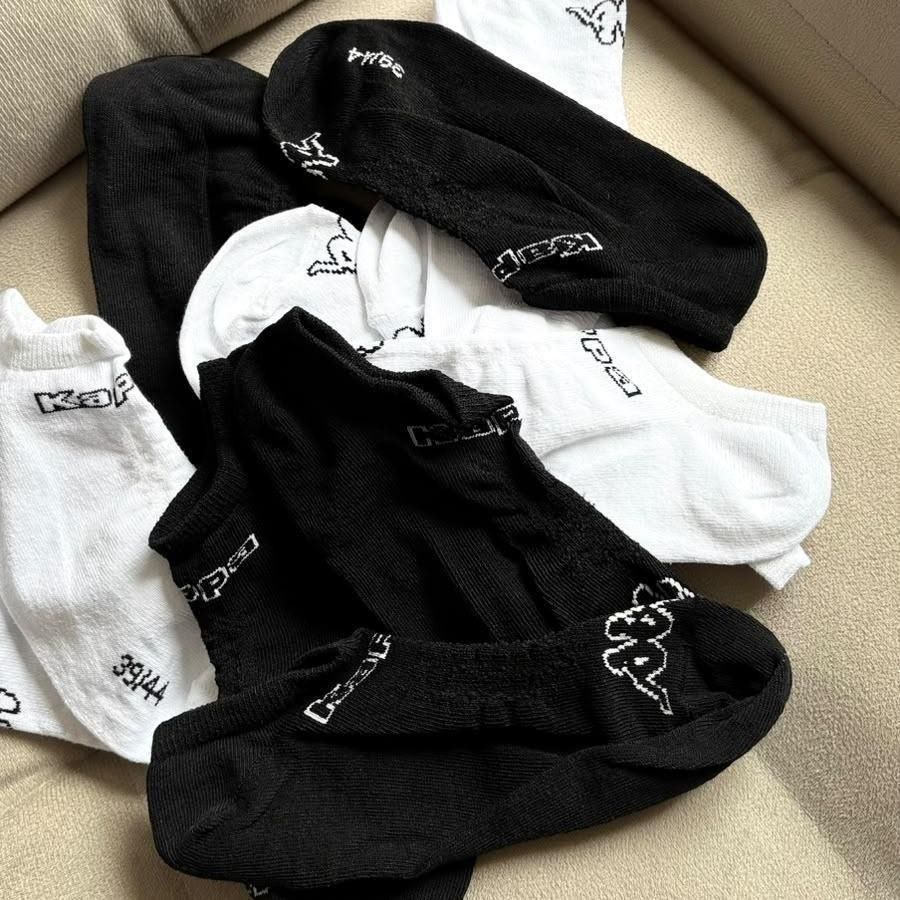 Kit 3 Pares Meias Kappa Sapatilha Soquete Invisível