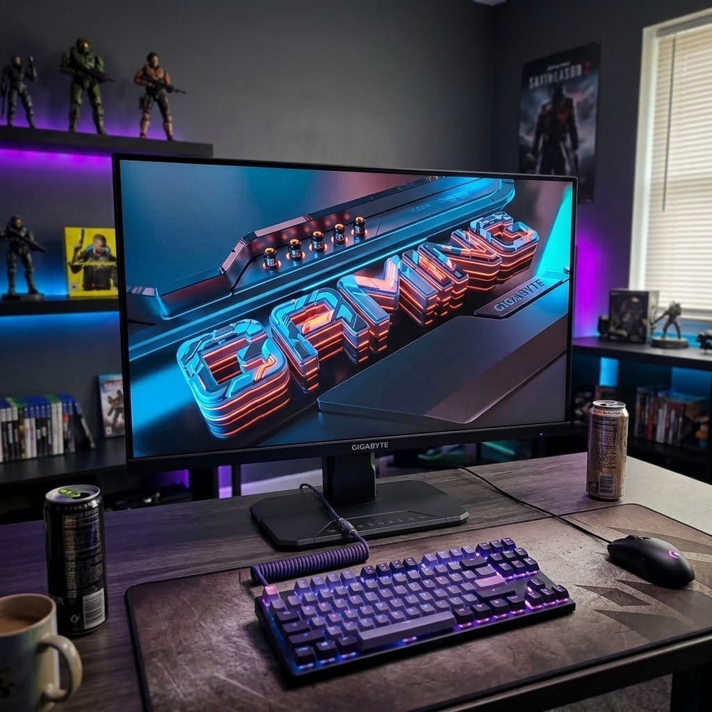 Monitor Gamer Gigabyte 25 Fhd 200hz 1ms Ips Vrr Freesync