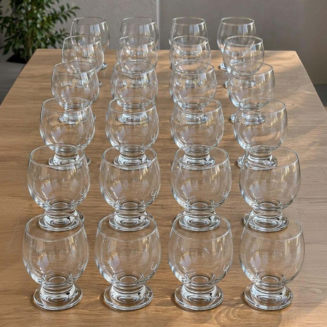 Conjunto Taça Paulista Agua 24pc Nadir