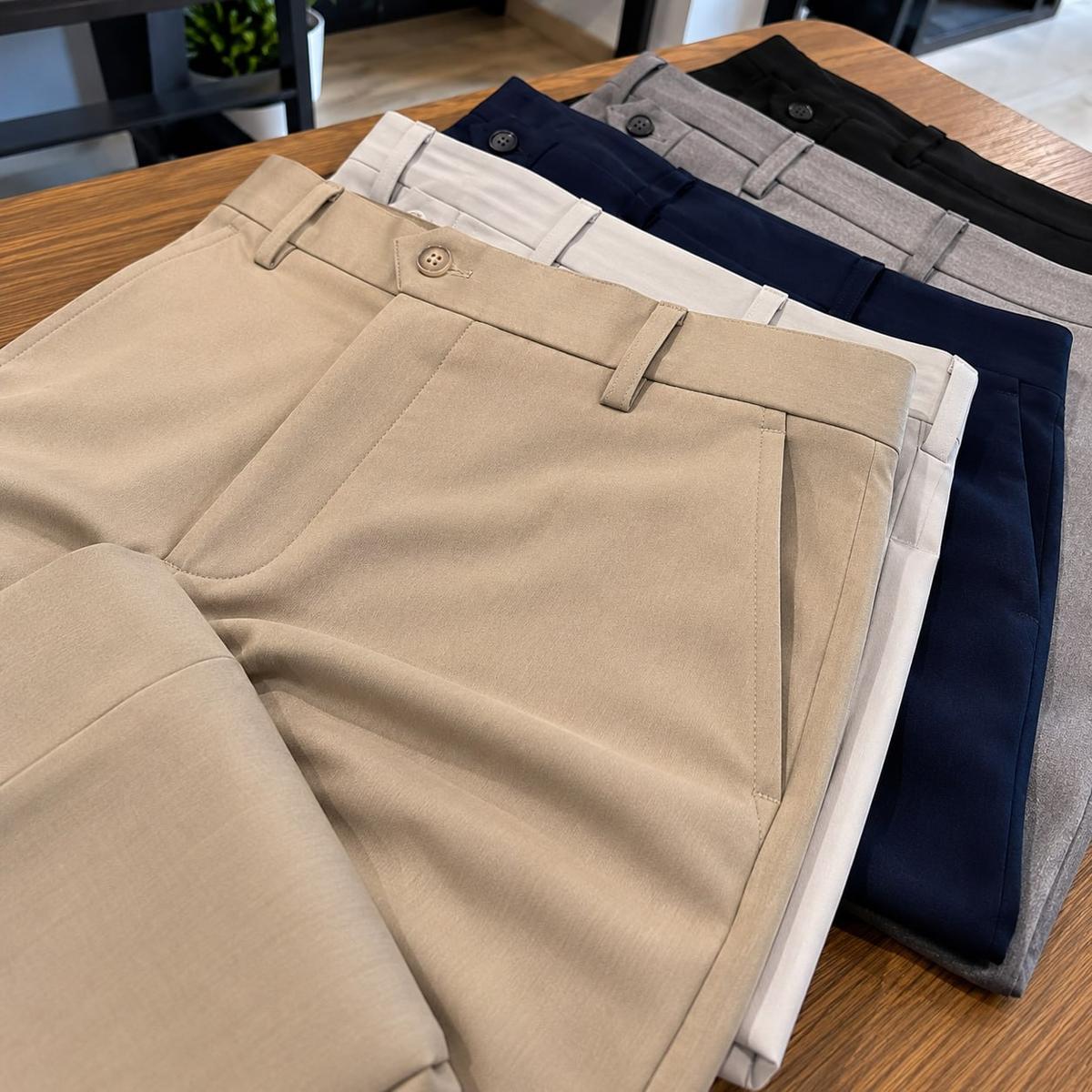 Calça Social Alfaiataria Masculina (5 cores)