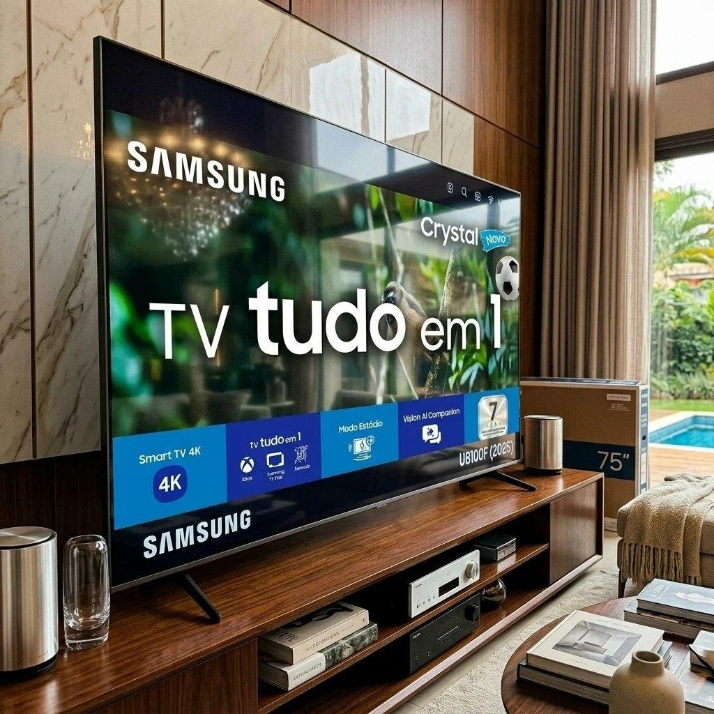Samsung Smart TV 75" Crystal UHD 4K U8100F