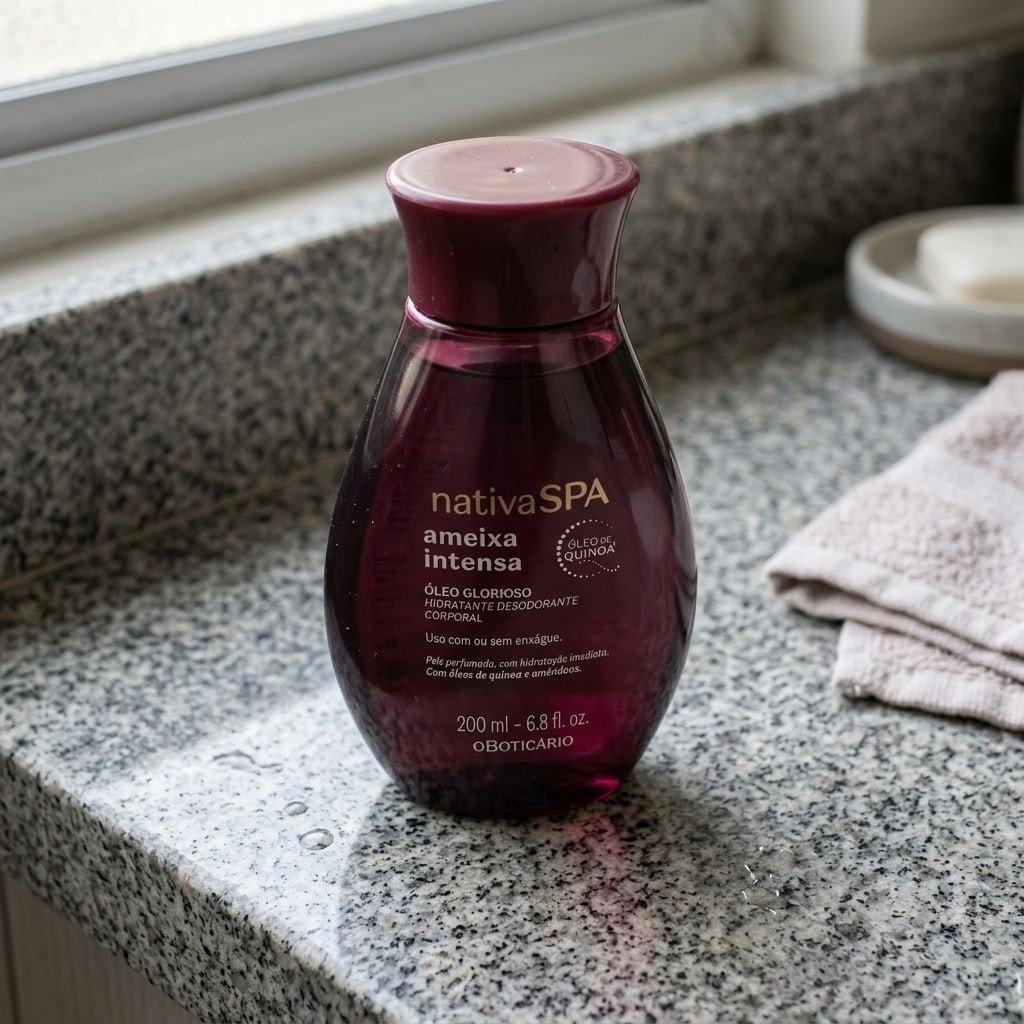 O Boticário Nativa Spa Ameixa Intensa Óleo Corporal 200ml