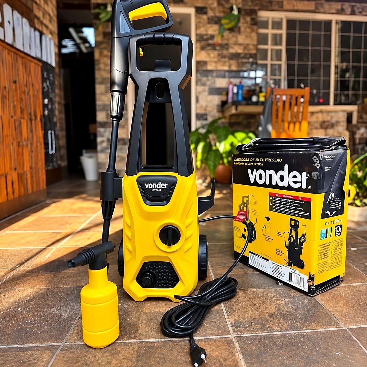 💧 Lavadora de Alta Pressão Lav 1.600 Lbf/pol² Vonder
