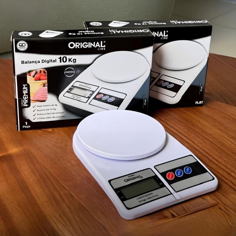 Balança Digital 10 Kg Graduação 1 em 1 Grama