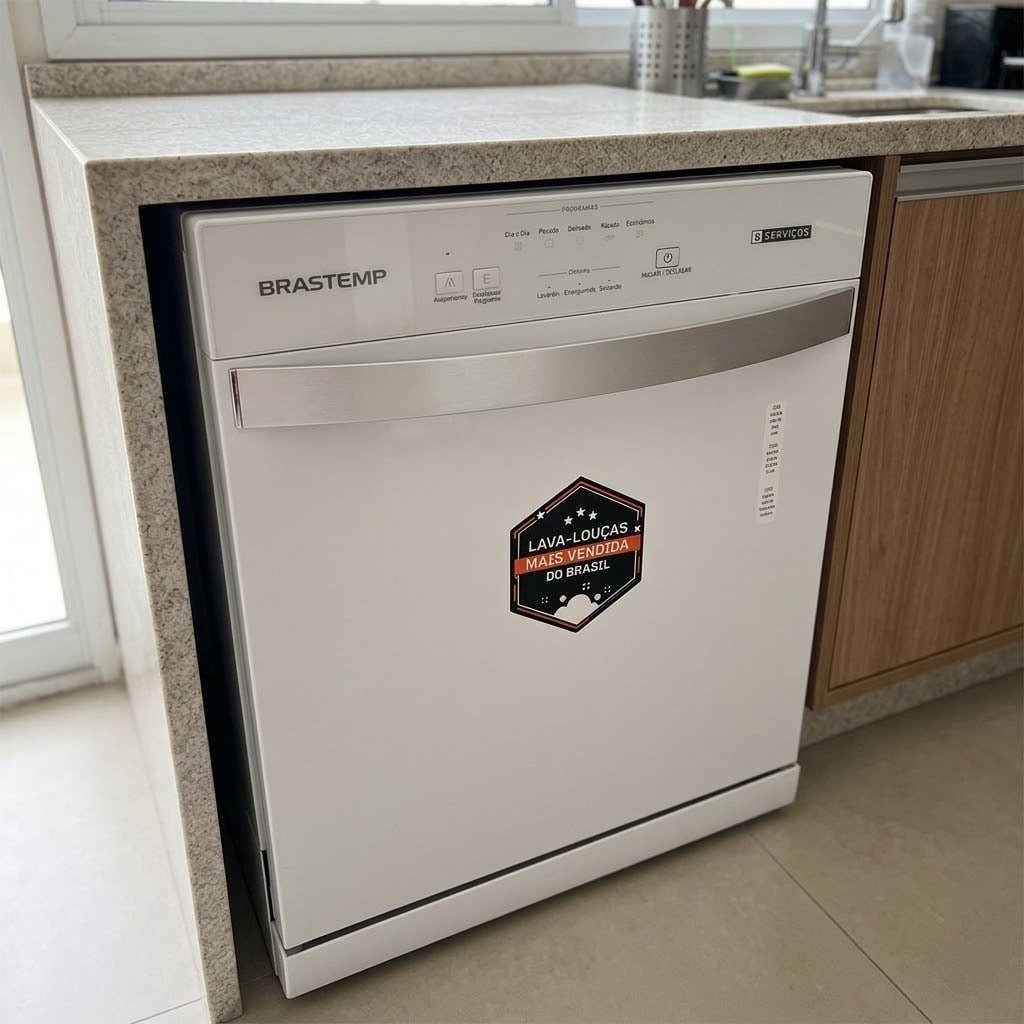Lava-Louças Brastemp 8 Serviços Branca - BLF08BB