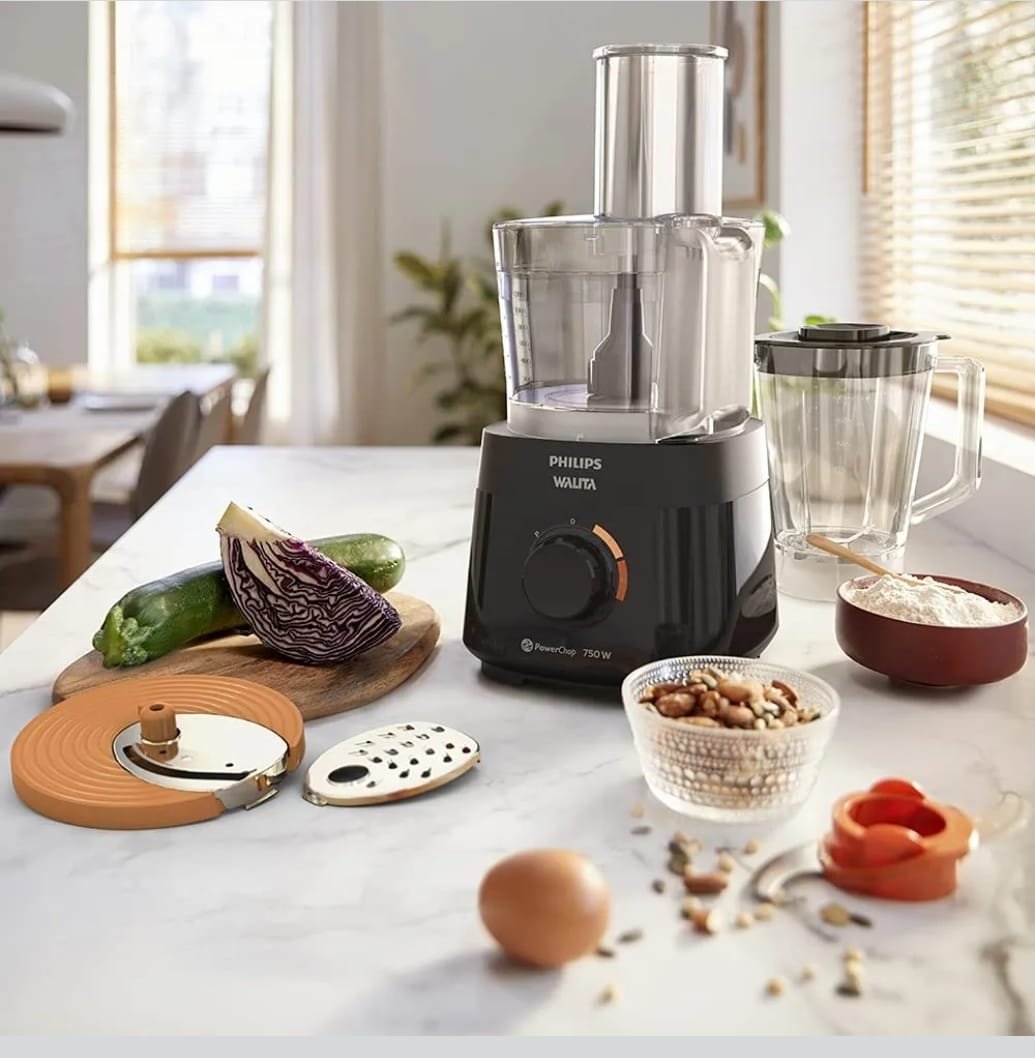 Philips Walita Multiprocessador PowerChop 750, 4 Acessórios, 750W, 110V